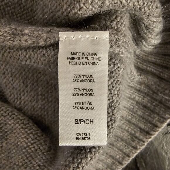 BUFFALO By DAVID BITTON Gray Ombre Studded Ringo Angora Sweater Womens S NWT $89 - Picture 5 of 6